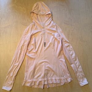 Lululemon Athletica Soft Pink Hooded Top